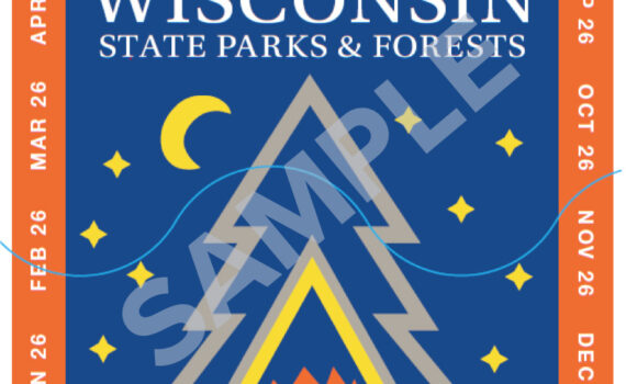 2025 Wisconsin State Park Sticker