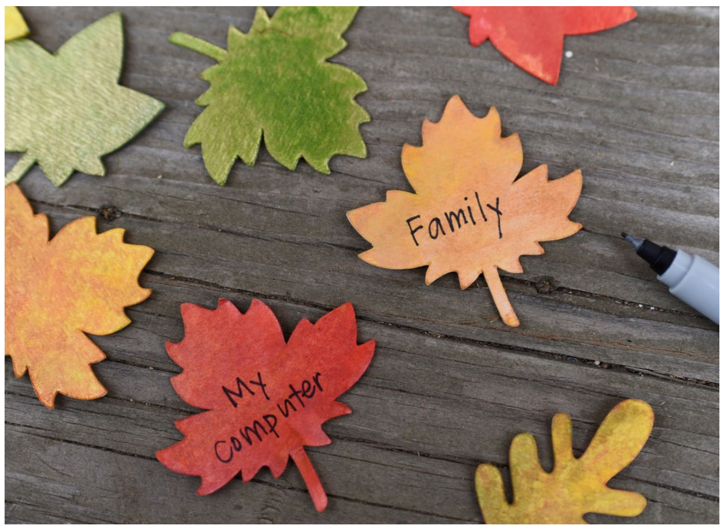 Gratitude Leaf Garland